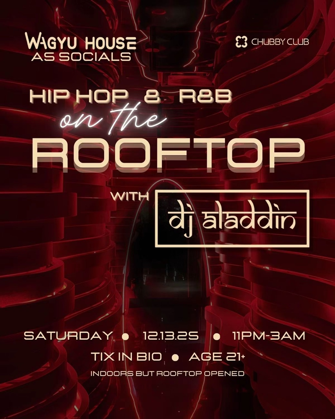 Hip Hop & R&B on the Rooftop with DJ Aladdinn
