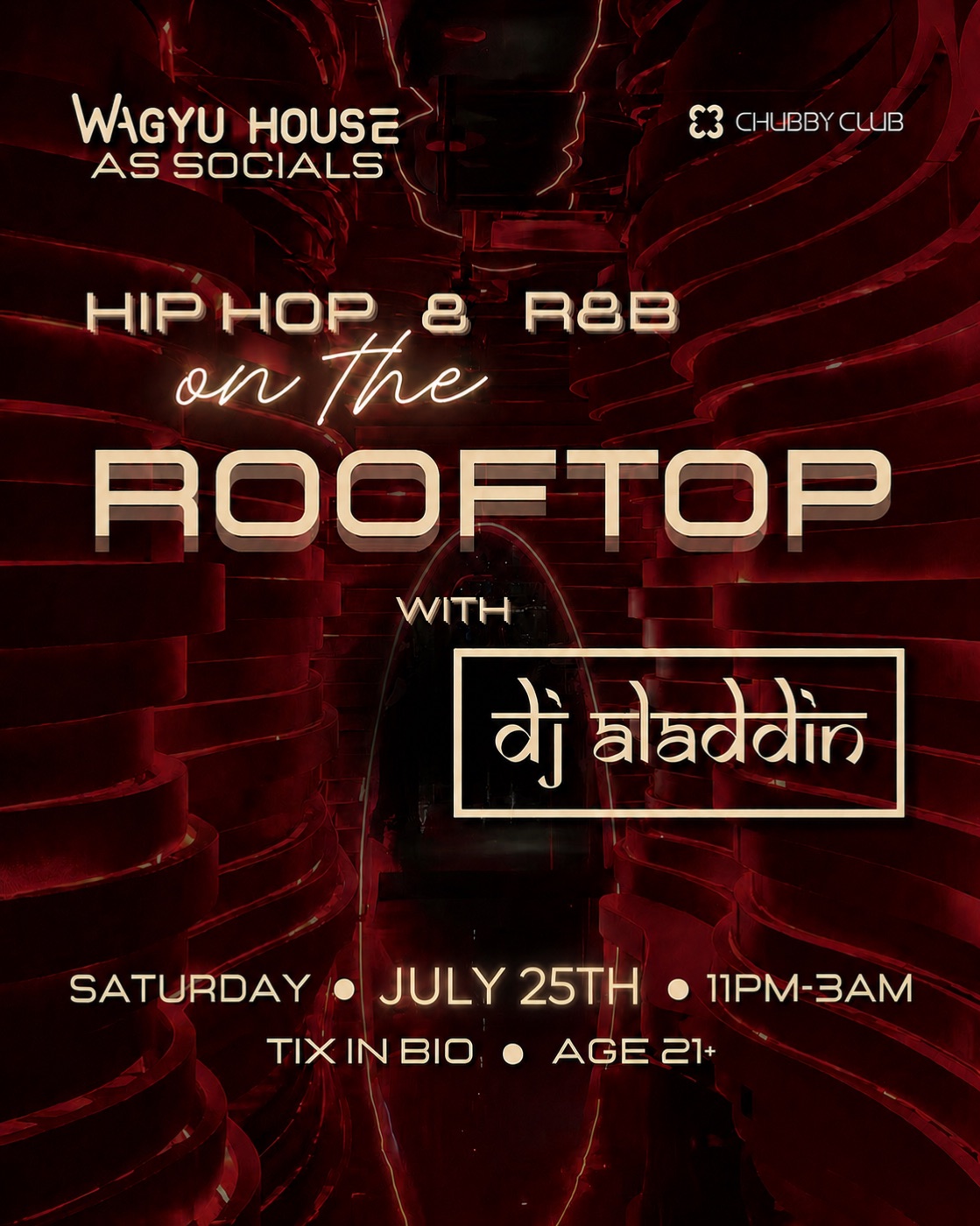 Hip Hop & R&B on the Rooftop with DJ Aladdinn